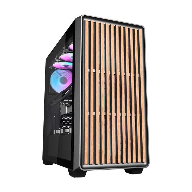 Obudowa Komputerowa DARKFLASH DS900WD + 4 Wentylatory - Czarna