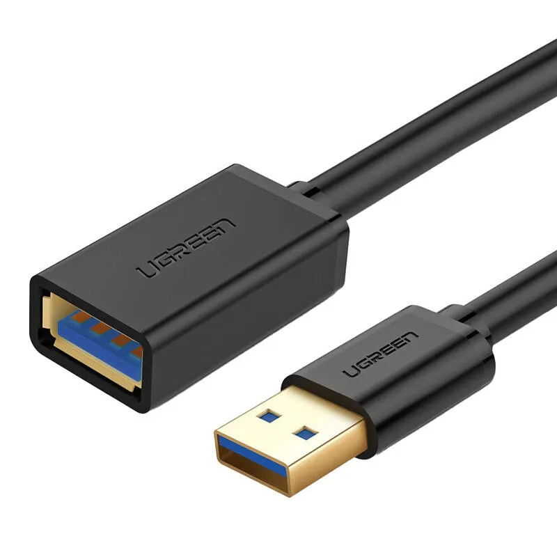 Kabel UGREEN US129 USB-A USB-A 2m - Czarny