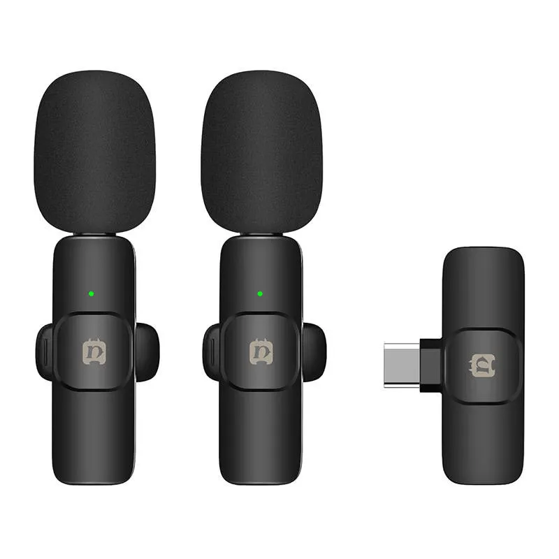 Bezprzewodowy Mikrofon PULUZ PU3151B Lavalier USB-C - Czarny