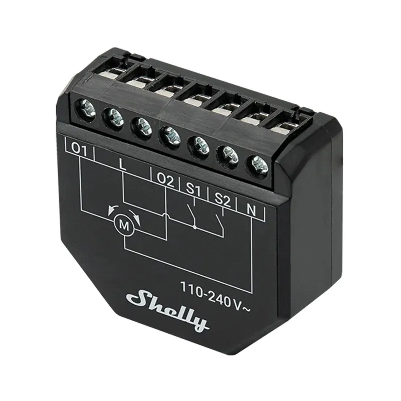Sterownik Żaluzji SHELLY Shutter Wi-Fi - Inteligentne Sterowanie