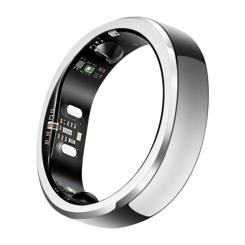 Smartring RINGCONN Gen 3 Rozmiar 7 Monitorowanie Zdrowia - Srebrny