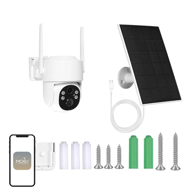 Kamera IP MOES WCM-J10-S Wi-Fi 4MP Z Panelem Solarnym