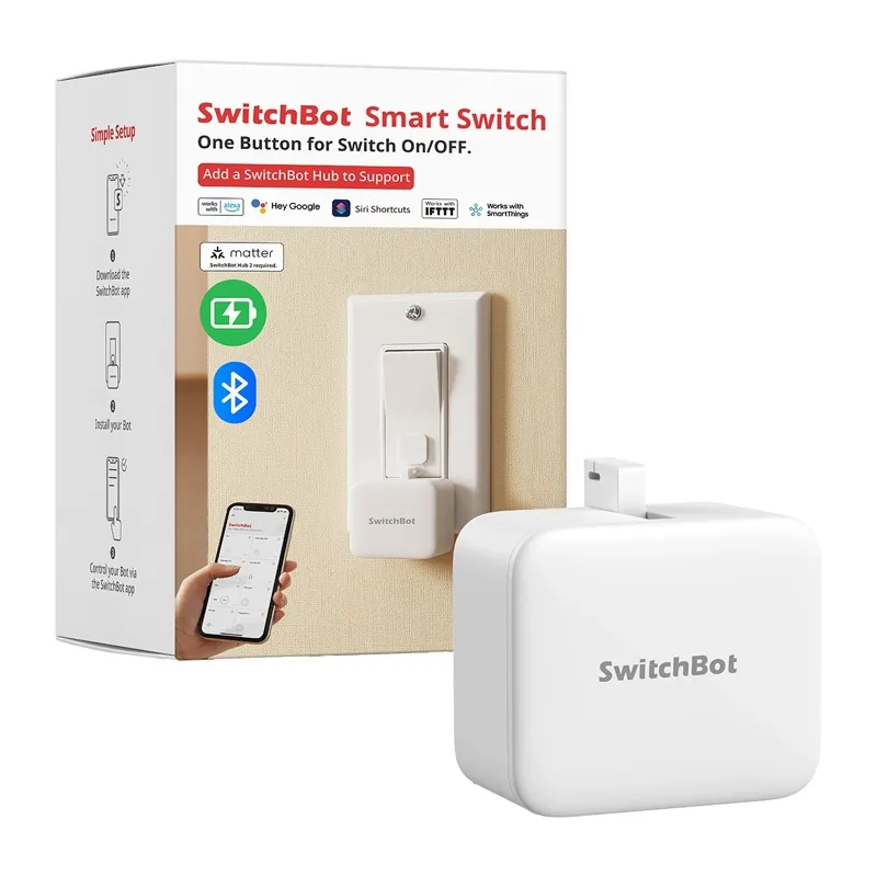 Przełącznik Bezprzewodowy SWITCHBOT C1 Ładowalny - Biały