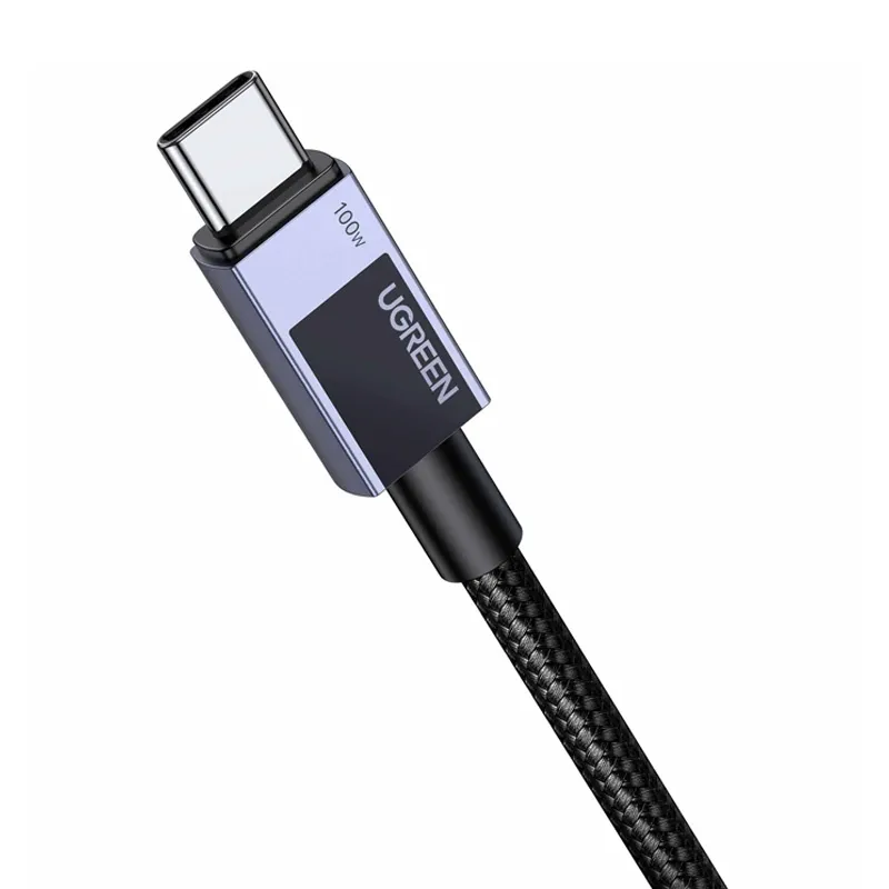 Kabel UGREEN L512 USB-C-USB-C 1m 5A (Gwiezdna Szarość)