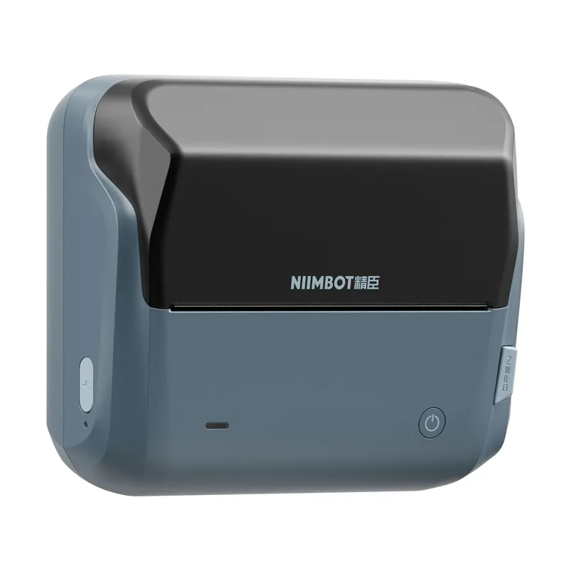 Drukarka Etykiet NIIMBOT B4 Przenośna 2000 mAh Bluetooth - Niebieska