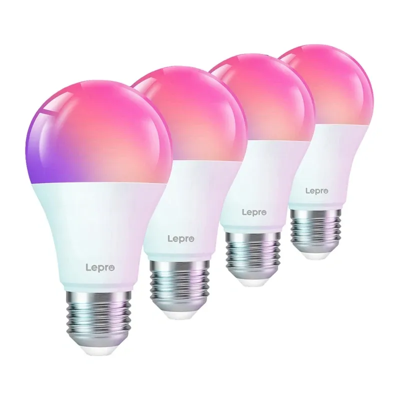Żarówka LED LEPRO B1-EU-4 E27 Wi-Fi Inteligentna 8,5 W - Zestaw 4 szt