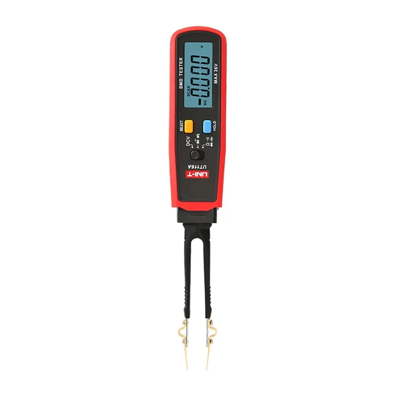 Tester SMD UNI-T UT116A Pęseta Pomiarowa - Czerwono-Szary