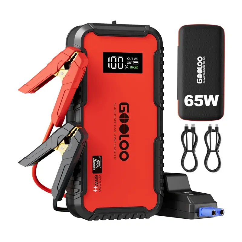 Jump Starter GOOLOO GT3000 44.4WH 3000A - Czarny