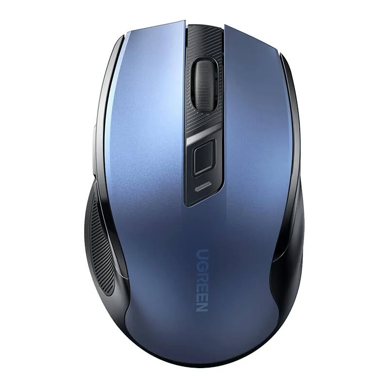 Mysz Bezprzewodowa UGREEN MU006 2.4GHZ USB-C 4000 DPI - Niebieska