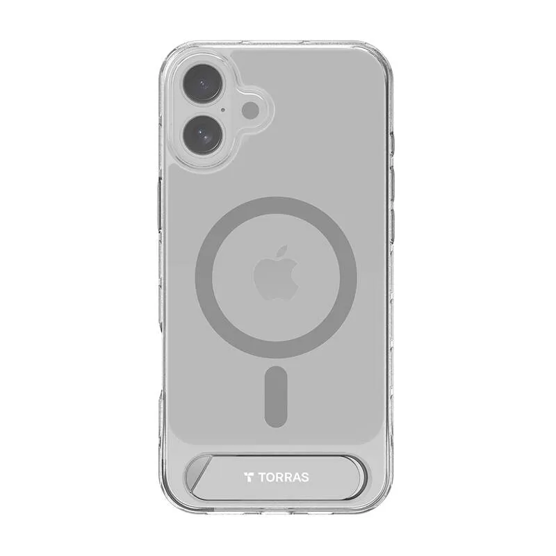 Etui TORRAS Pstand Series Do IPhone 16 - Przezroczyste