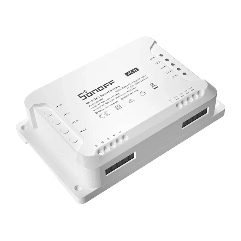 Przekaźnik Wi-Fi SONOFF 4CHR3 4-KANAŁOWY 10A/2200W