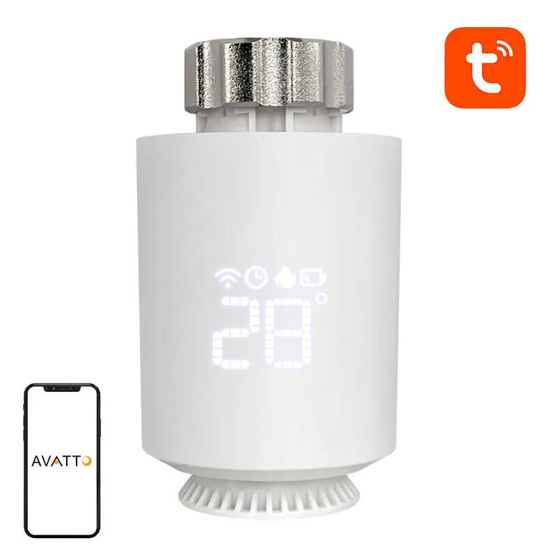 Głowica Termostatyczna AVATTO TRV06 Zigbee 3.0