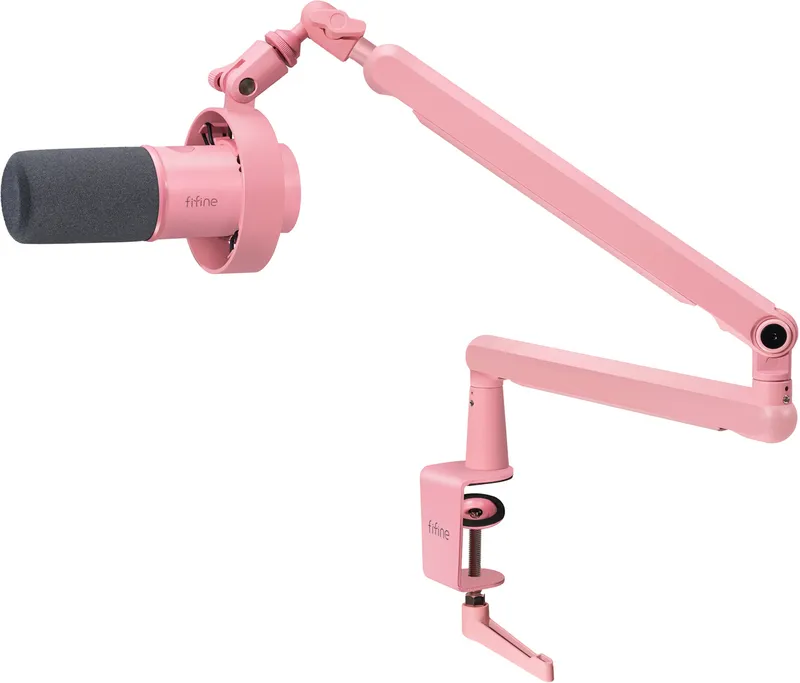 Mikrofon Dynamiczny FIFINE T688P USB-C/XLR - Różowy