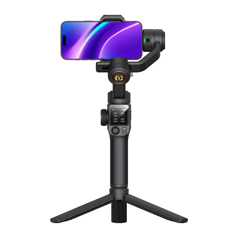 Gimbal AOCHUAN S3 Z Czujnikiem AI Czas Pracy 600 Min - Czarny