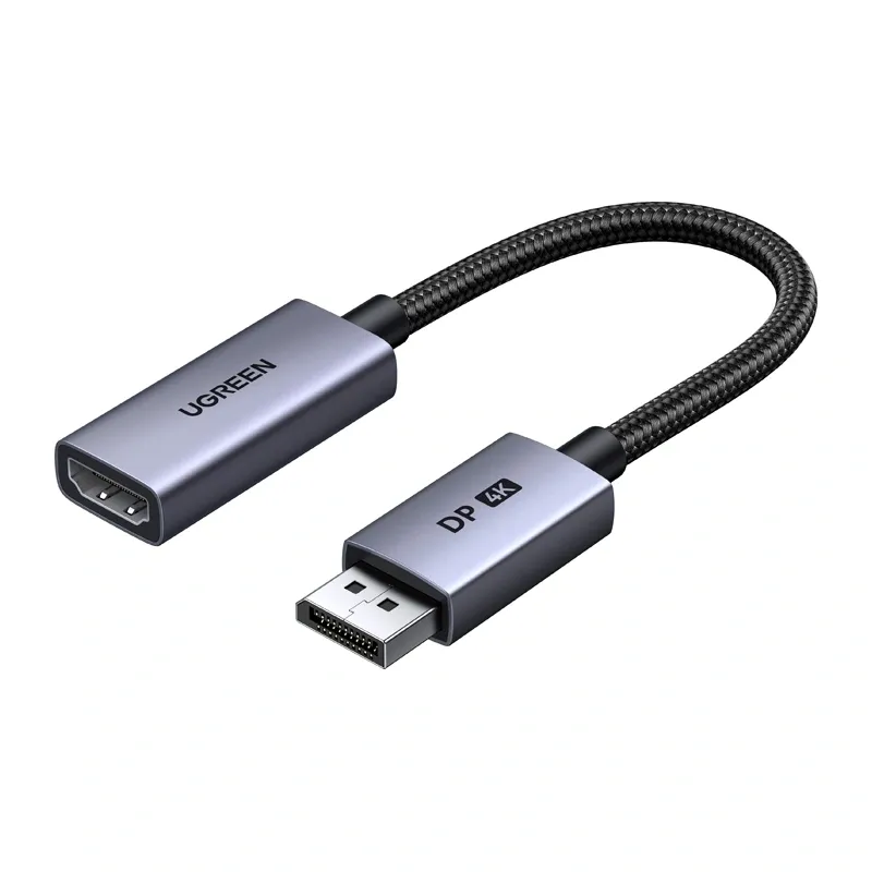 Adapter UGREEN DP139 DisplayPort-HDMI 0.2m