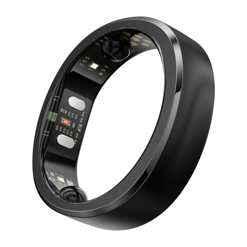 Smartring RINGCONN Gen 3 Rozmiar 10 Monitorowanie Zdrowia - Matowy Czarny