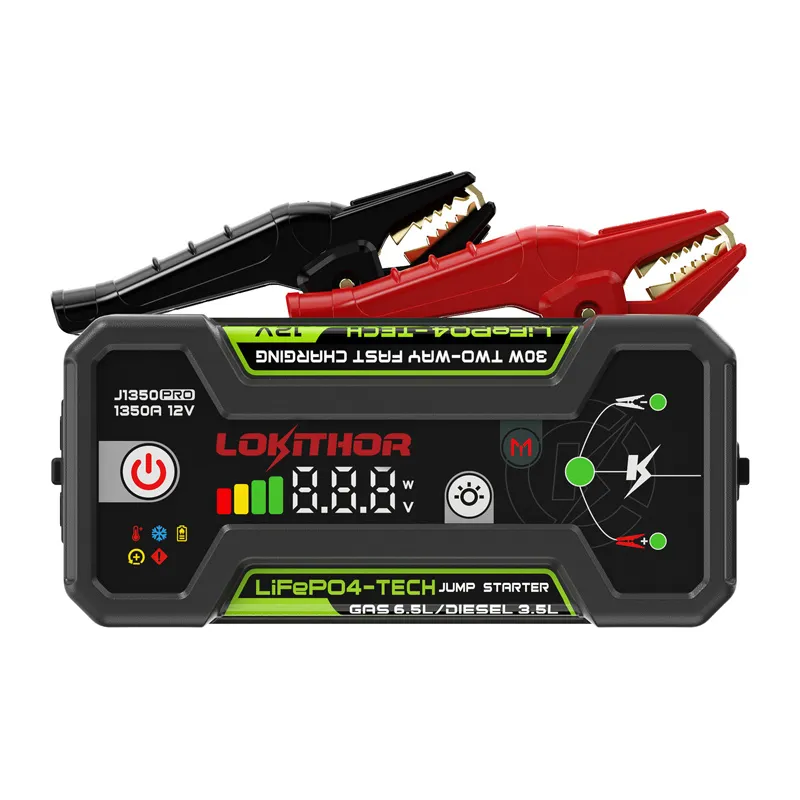 Urządzenie Rozruchowe LOKITHOR J1350 Pro 25,6WH 1350A
