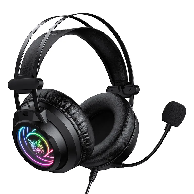Słuchawki Gamingowe ONIKUMA X80 Z RGB USB - Czarne