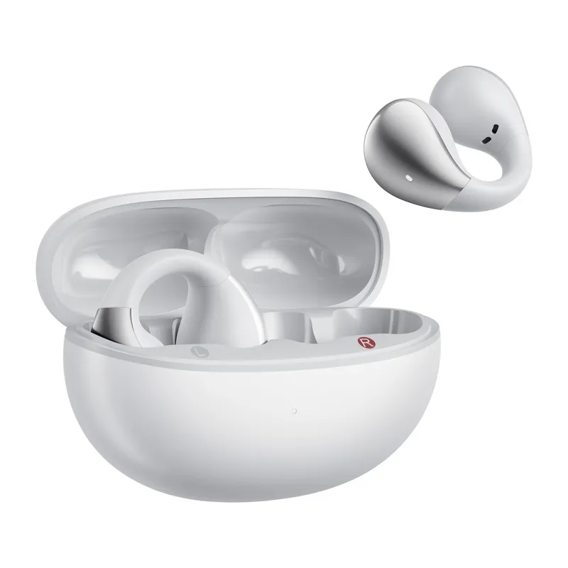 Słuchawki QCY Crossky Clip C30S Open-Ear Bluetooth 6.0 - Białe