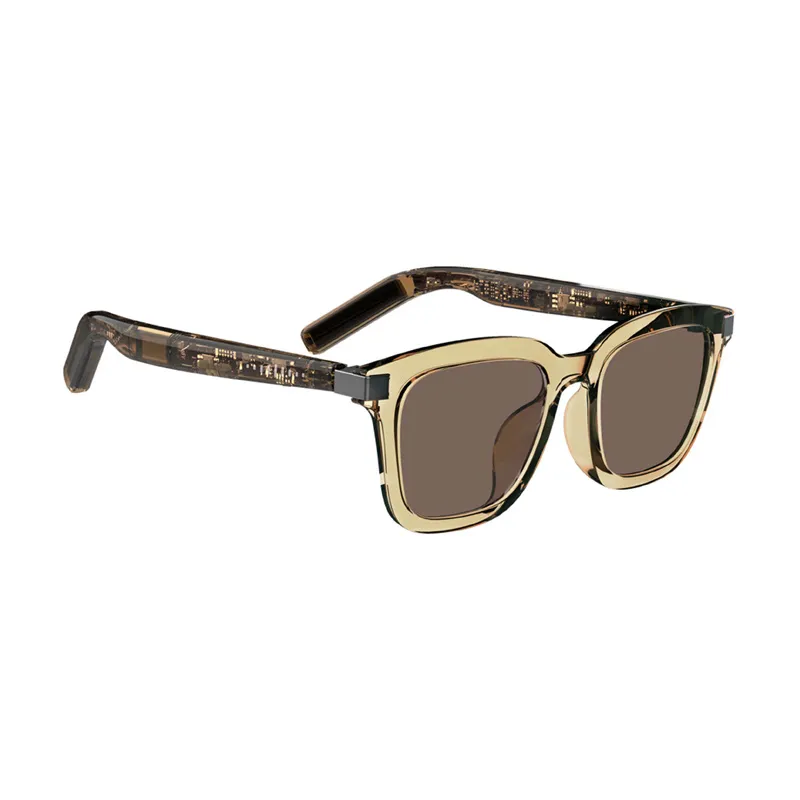 Inteligentne Okulary COLMI G06 Bluetooth 5.2 - Brązowe