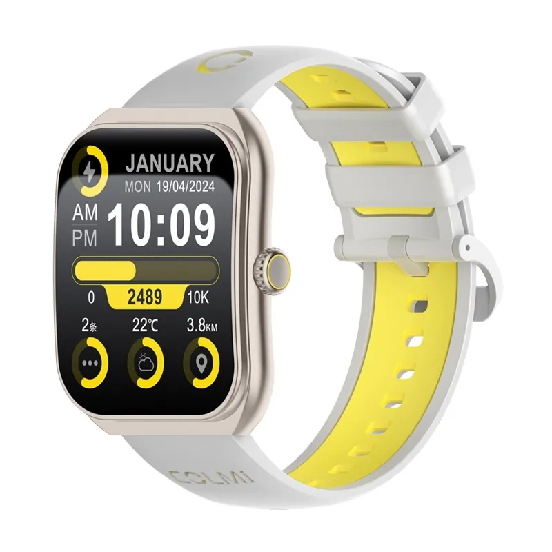 Smartwatch COLMI P86 AMOLED 450 mAh Always On Display - Złoty
