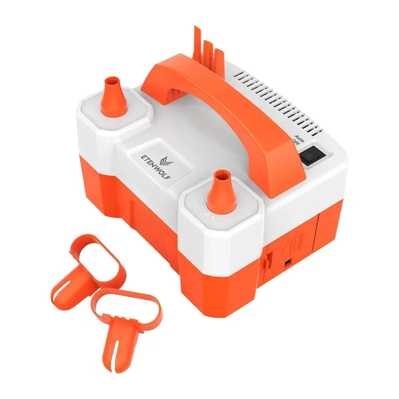 Pompka Elektryczna ETENWOLF P400 2600mAh 450 l/min - Pomarańczowa