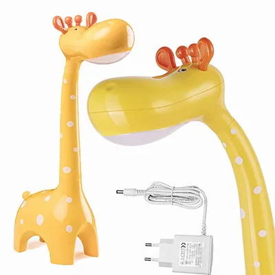 Lampka Biurkowa LED Dziecięca Żyrafa