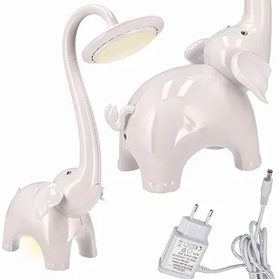 Lampka Biurkowa LED Dziecięca Słoń