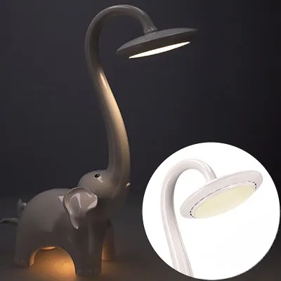 Lampka Biurkowa LED Dziecięca Słoń