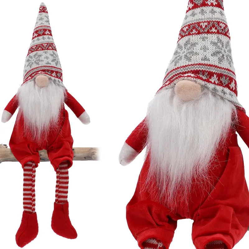 Skrzat Z Materiału Ze Zwisającymi Nogami, 54cm, Szary, Do Postawienia