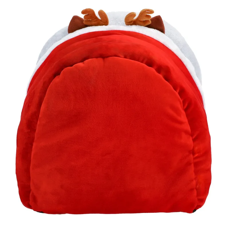 Legowisko Świąteczne Dla Zwierząt, Czapka Z Reniferem
