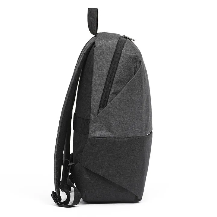 Plecak Materiałowy; Nylon, Kolor Melanż, 44x15x28cm