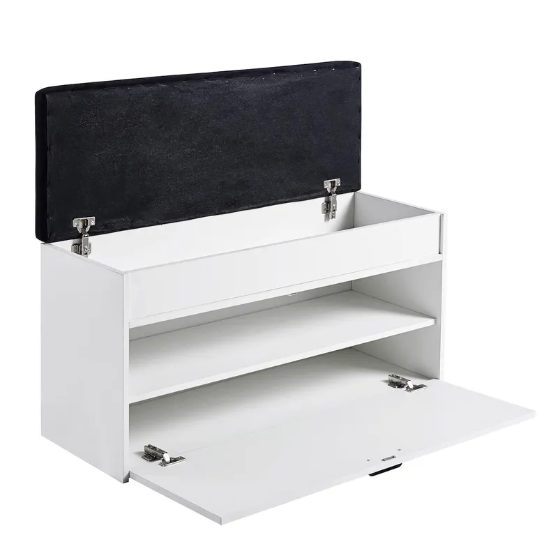 Szafka Na Buty Z Siedziskiem 100x35x49 cm