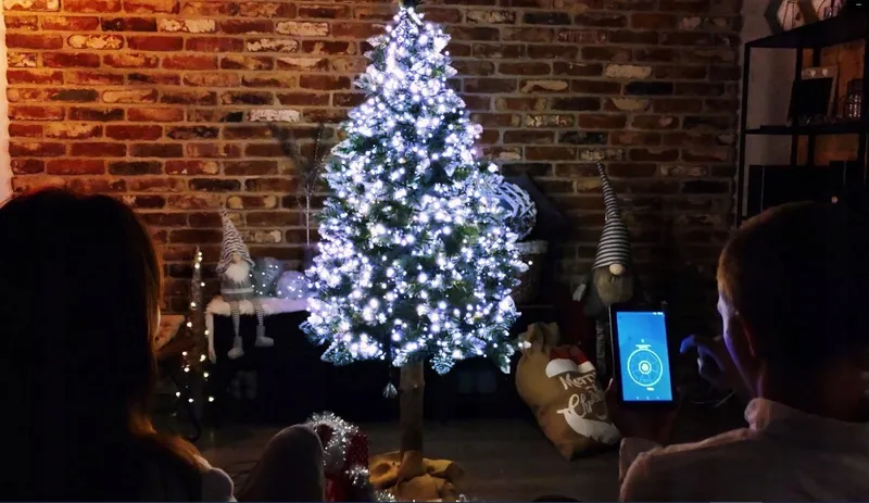 I Illumination (SMART) Lampki 500 LED, Zimny Biały, Sieciowa