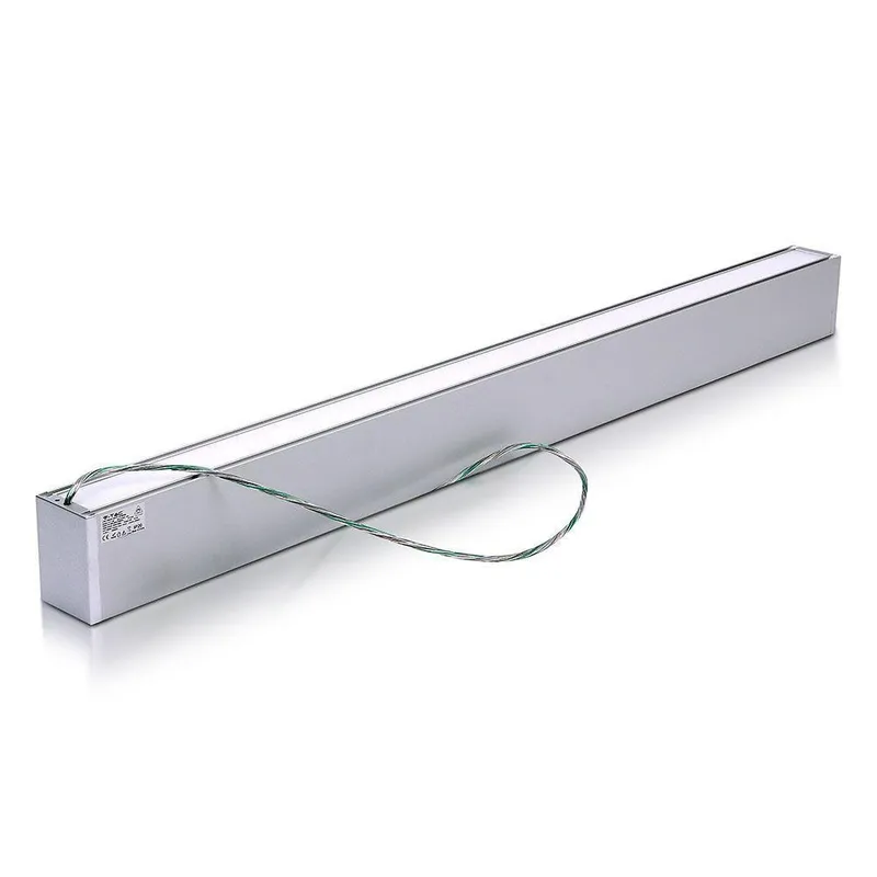 Oprawa V-TAC LED Linear SAMSUNG CHIP 60W Góra Dół Do Łączenia Zwieszana 120cm VT-7-60-S 4000K 6000LM 5 Lat Gwarancji - Srebrna