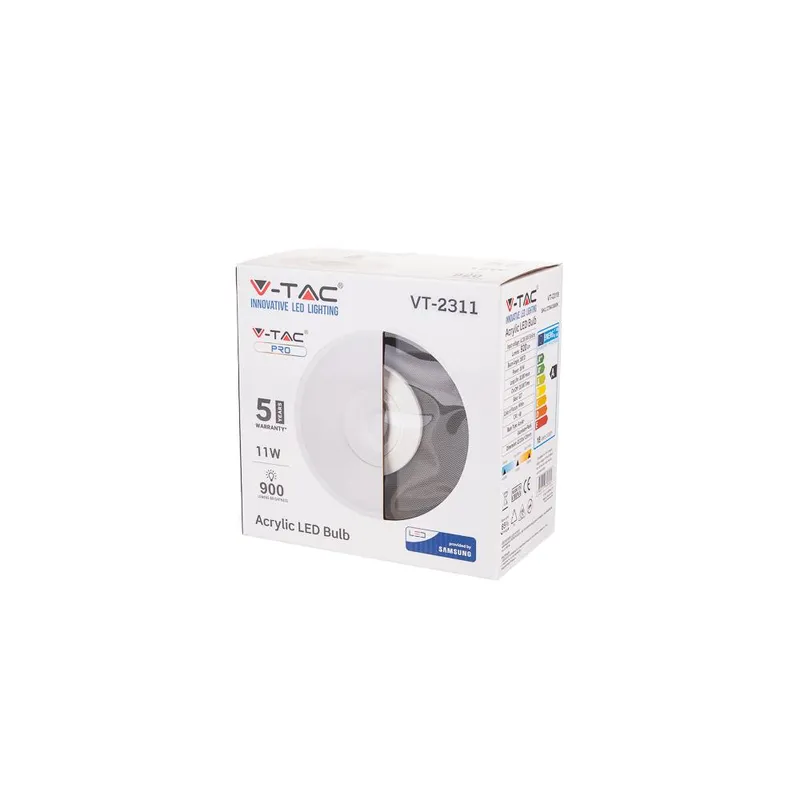 Żarówka LED V-TAC SAMSUNG CHIP 11W UFO FI190 VT-2311 4000K 900LM 5 Lat Gwarancji