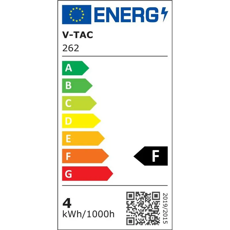 Żarówka LED V-TAC SAMSUNG CHIP 4.5W E27 Kulka G45 VT-245 4000K 470LM 5 Lat Gwarancji