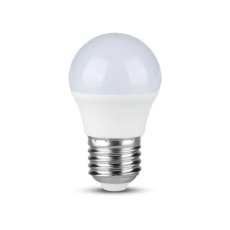 Żarówka LED V-TAC SAMSUNG CHIP 4.5W E27 Kulka G45 VT-245 6400K 470LM 5 Lat Gwarancji