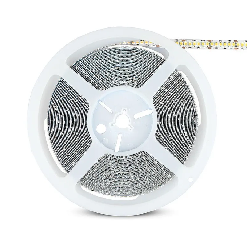 Taśma LED V-TAC SAMSUNG CHIP 2835 1200LED 24V IP20 CRI95+10MB 18W/M VT-10-240-1 6000K 1500LM 3 Lata Gwarancji