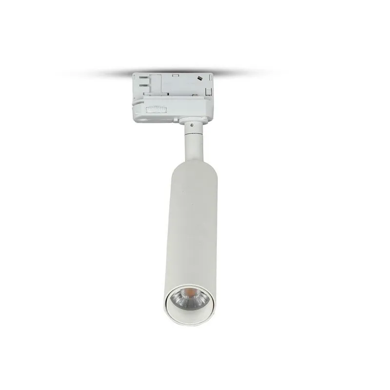 Oprawa 7W LED V-TAC Szynoprzewód 3F SAMSUNG CHIP CRI90+BIAŁA VT-407 5000K 420LM 5 Lat Gwarancji