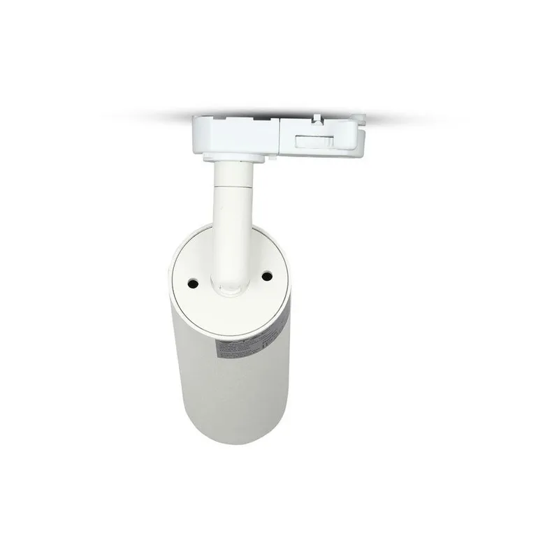 Oprawa 20W LED V-TAC Szynoprzewód 3F SAMSUNG CHIP CRI90+BIAŁA VT-420-W 3000K 1600LM 5 Lat Gwarancji