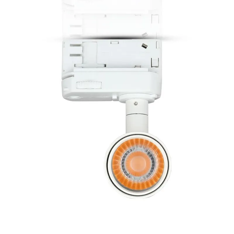 Oprawa 20W LED V-TAC Szynoprzewód 3F SAMSUNG CHIP CRI90+BIAŁA VT-420-W 3000K 1600LM 5 Lat Gwarancji