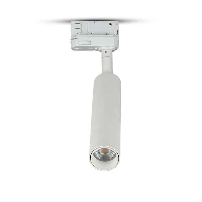 Oprawa 20W LED V-TAC Szynoprzewód 3F SAMSUNG CHIP CRI90+BIAŁA VT-420-W 5000K 1600LM 5 Lat Gwarancji