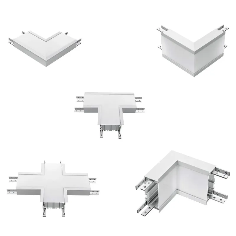Łącznik L Opraw V-TAC 10W Linear Wewnętrzny VT-7-41LN 4000K 1000LM 5 Lat Gwarancji - Biały