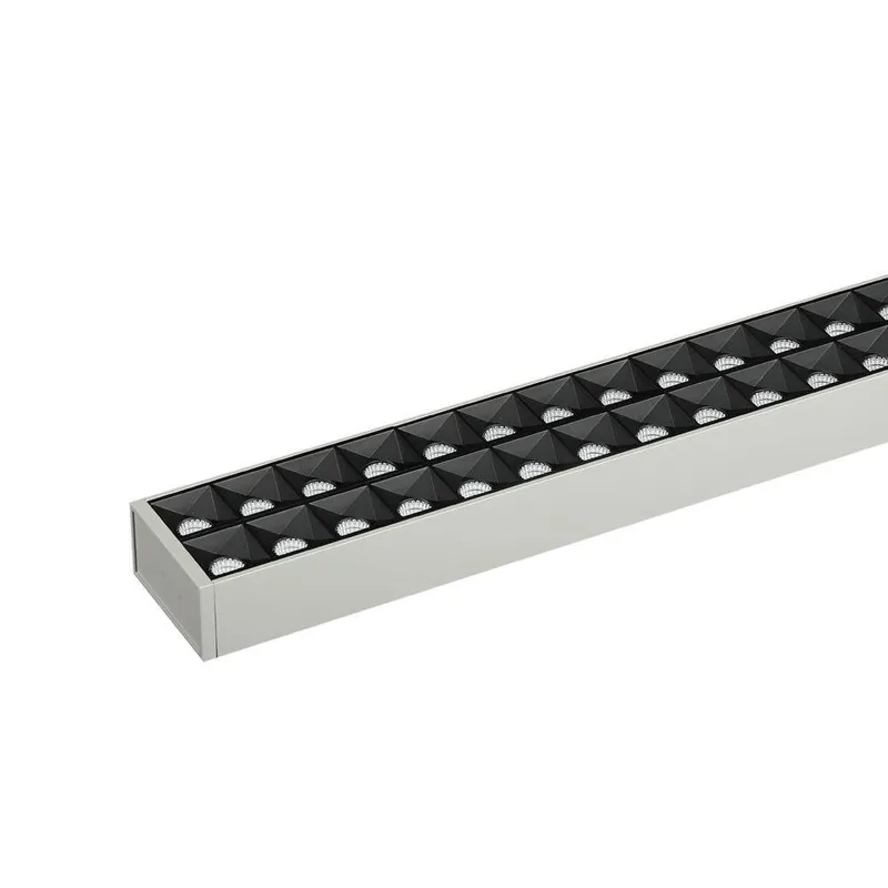 Oprawa V-TAC LED Linear SAMSUNG CHIP 60W Góra Dół Zwieszana Ściemnialna UGR6 VT-7-61-S 4000K 6600LM 5 Lat Gwarancji - Szara
