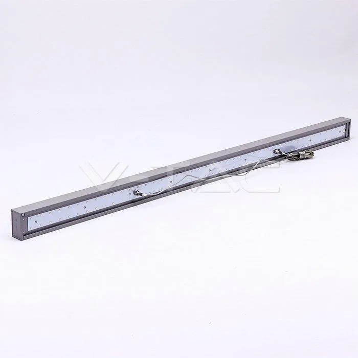 Oprawa V-TAC LED Linear SAMSUNG CHIP 60W Góra Dół Zwieszana Ściemnialna UGR6 VT-7-61-S 4000K 6600LM 5 Lat Gwarancji - Szara