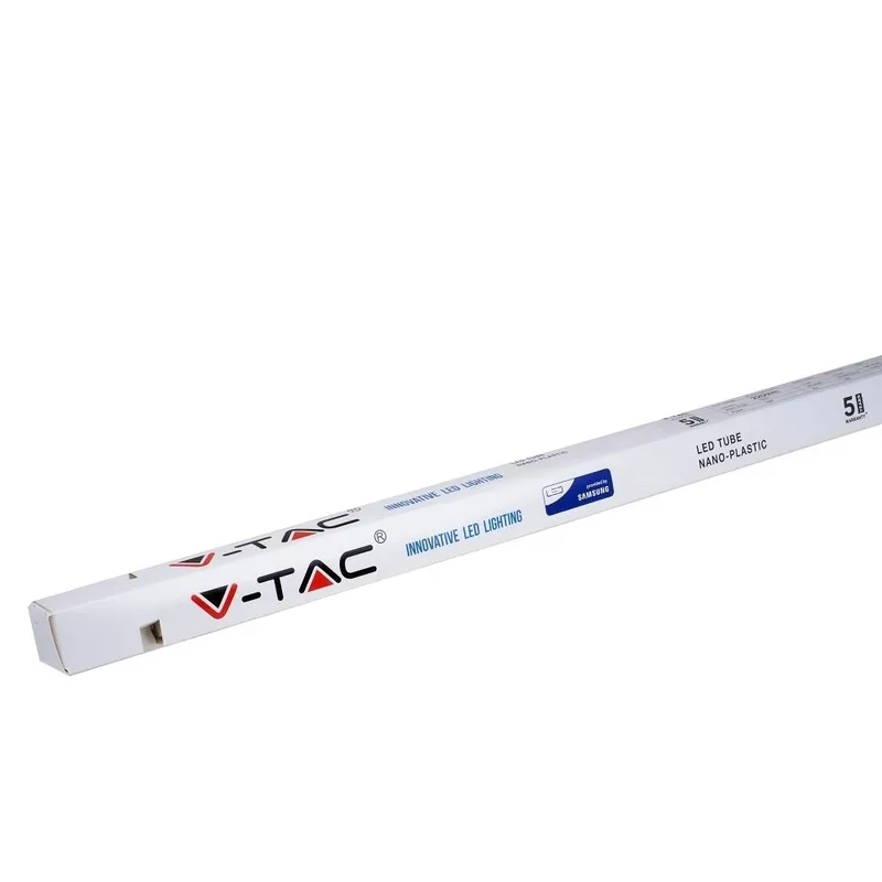 Tuba Świetlówka LED T8 V-TAC SAMSUNG CHIP 150cm 22W G13 VT-151 6400K 2000LM 5 Lat Gwarancji