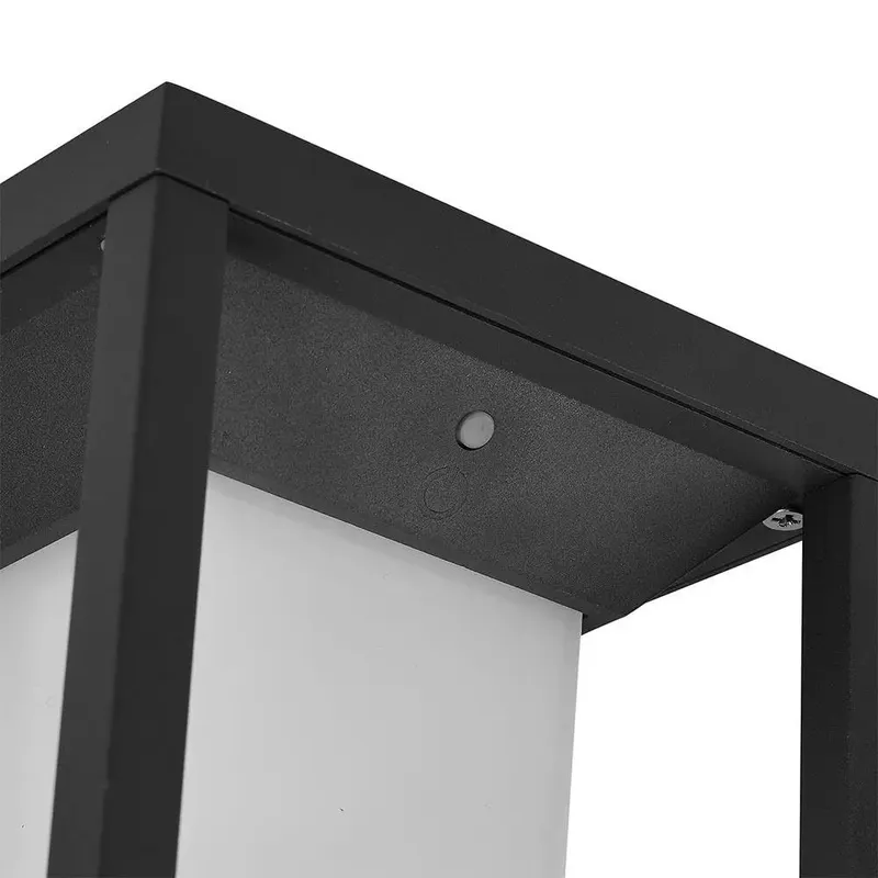 Słupek Ogrodowy Solarny V-TAC 4W LED SAMSUNG CHIP 2-FUNKCJE IP65 VT-66 3000K 280LM 3 Lata Gwarancji - Szary