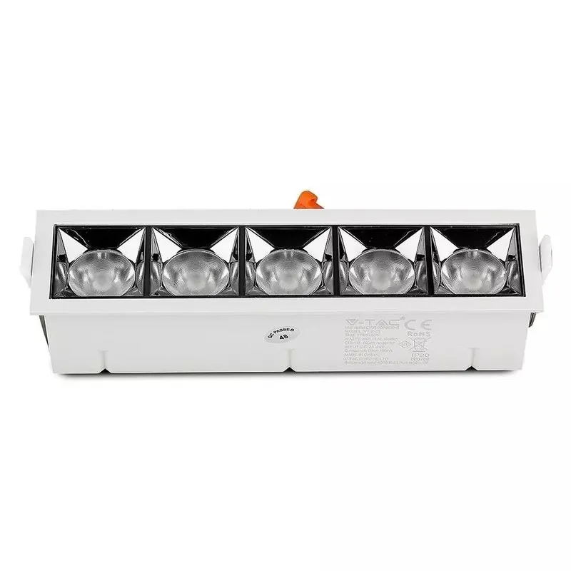 Oprawa V-TAC Downlight SAMSUNG CHIP 20W UGR19 CRI90+12ST VT-2-21 5700K 1600LM 5 Lat Gwarancji