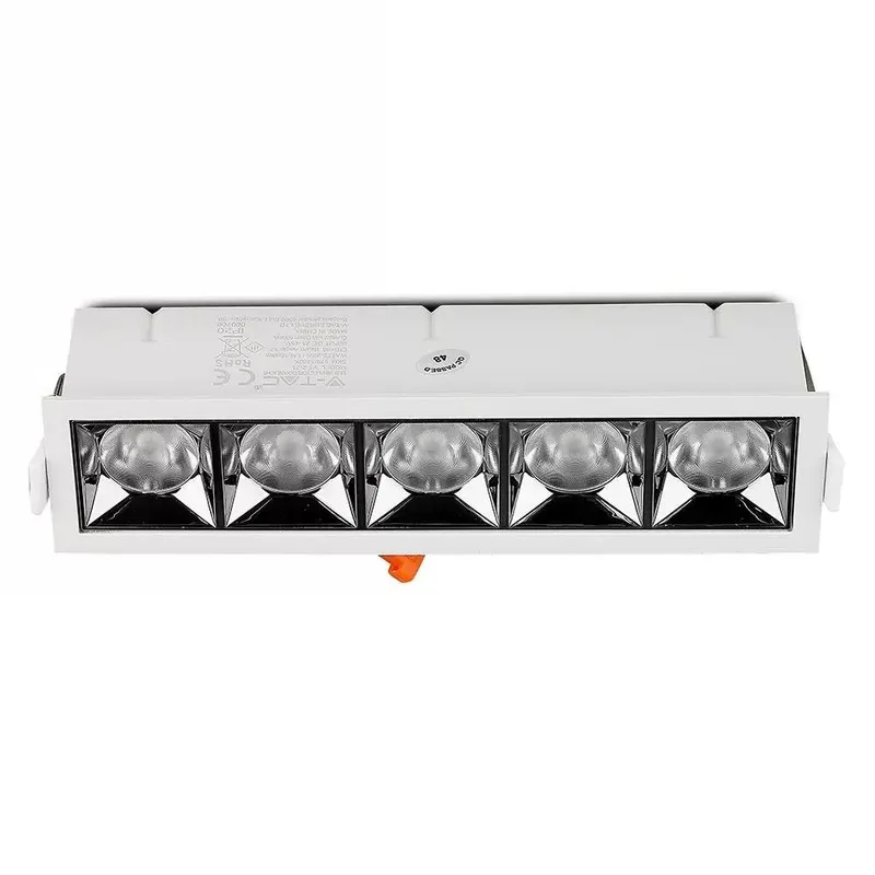 Oprawa V-TAC Downlight SAMSUNG CHIP 20W UGR19 CRI90+36ST VT-2-21-1 5700K 1600LM 5 Lat Gwarancji